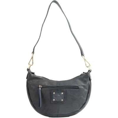 Abnehmbarer Schultertasche mit Karabinern aus Leder für Frauen Matties Bags Young Bleu TU Femme Abnehmbarer Schultertasche mit Karabinern aus Leder für Frauen Matties Bags Young Bleu TU Femme