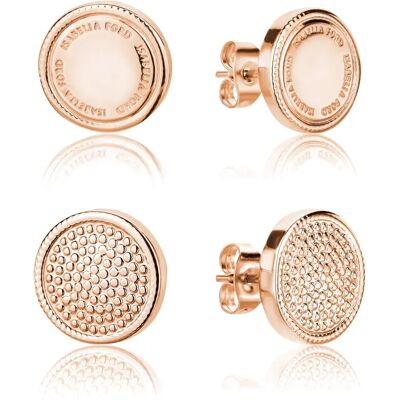 Set aus 2 Paar Damenohrringen Isabella Ford Olivia Rose TU Femme Set aus 2 Paar Damenohrringen Isabella Ford Olivia Rose TU Femme