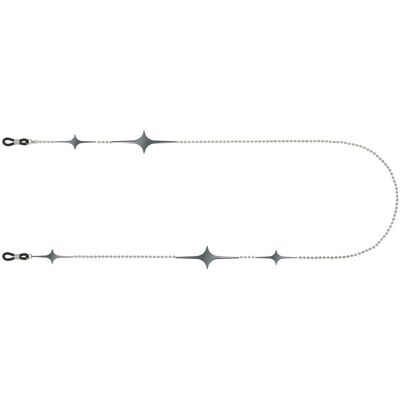 Brillenkordeln Komono Nova Silber TU Mixte Brillenkordeln Komono Nova Silber TU Mixte
