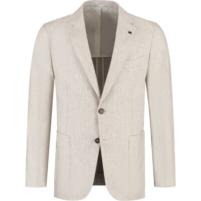 Blazer Michael Kors Pure Linen Beige 46 Homme Blazer Michael Kors Pure Linen Beige 46 Homme