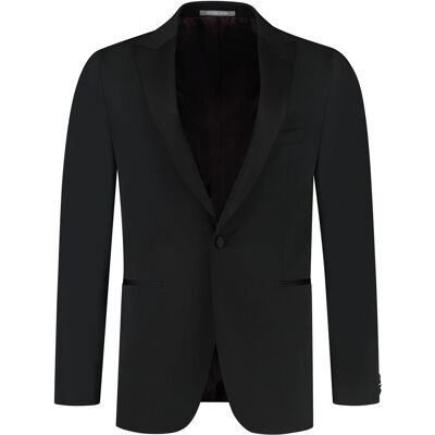 Kostüm Michael Kors Tuxedo Peak Lapel NG Schwarz 44 Homme Kostüm Michael Kors Tuxedo Peak Lapel NG Schwarz 44 Homme