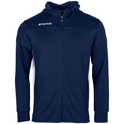 Kapuzen-Sweatjacke mit Reißverschluss Stanno Pride Blau XL Mixte Kapuzen-Sweatjacke mit Reißverschluss Stanno Pride Blau XL Mixte