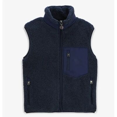 Ärmelloses Fleece Serge Blanco Montreal Bleu M Mixte Ärmelloses Fleece Serge Blanco Montreal Bleu M Mixte