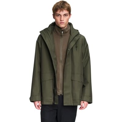 Kurzer Parka Aigle T-Kit AIW25MOUT005 Vert 2XL Homme Kurzer Parka Aigle T-Kit AIW25MOUT005 Vert 2XL Homme