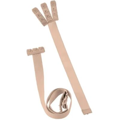 Bügel mit tiefem Rücken und 3 Haken für Frauen Bye Bra (x3) Beige TU Femme Bügel mit tiefem Rücken und 3 Haken für Frauen Bye Bra (x3) Beige TU Femme
