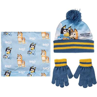 Halswärmer mit Halswärmer und Handschuhen Kinder Cerda Bluey Winter Turquoise TU Mixte Halswärmer mit Halswärmer und Handschuhen Kinder Cerda Bluey Winter Turquoise TU Mixte