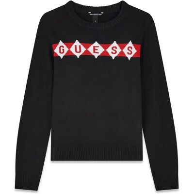 Pull Kind Guess 6BR02-Z1493 Noir 8 ans Homme Pull Kind Guess 6BR02-Z1493 Noir 8 ans Homme