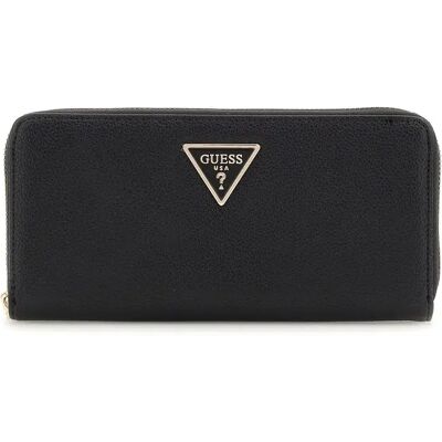 Damenbörse mit Reißverschluss groß Guess Laurel II Noir TU Femme Damenbörse mit Reißverschluss groß Guess Laurel II Noir TU Femme