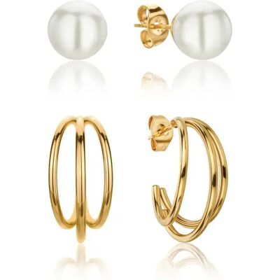 Schmuck für Frauen Isabella Ford Diane Pearl Doré TU Femme Schmuck für Frauen Isabella Ford Diane Pearl Doré TU Femme