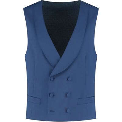 Anzugweste Michael Kors Double Breasted Bleu 54 Homme Anzugweste Michael Kors Double Breasted Bleu 54 Homme