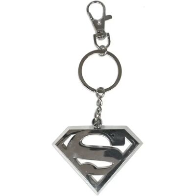 Porte-clé mit Logo SD Toys DC Comics Superman Argenté TU Mixte Porte-clé mit Logo SD Toys DC Comics Superman Argenté TU Mixte