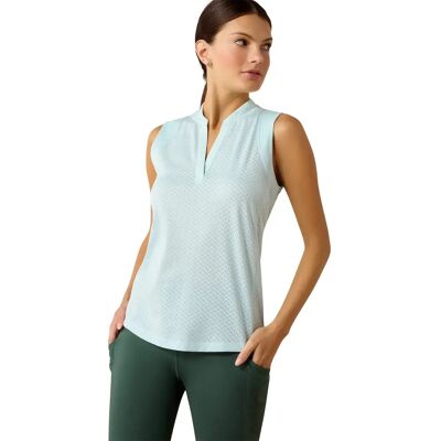 Reittrikot Damen Ariat Mesa Bleu L Femme Reittrikot Damen Ariat Mesa Bleu L Femme