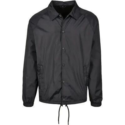 Sportliche Windjacke Build Your Brand Coach Noir M Mixte Sportliche Windjacke Build Your Brand Coach Noir M Mixte