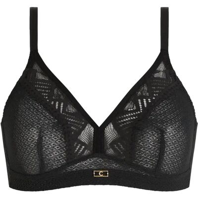 Bügel- und formfreier BH für Damen Chantelle Origins Noir 85C Femme Bügel- und formfreier BH für Damen Chantelle Origins Noir 85C Femme