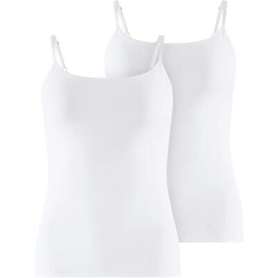 Damen-Top Falke Daily Comfort (x2) Blanc 2XL Femme Damen-Top Falke Daily Comfort (x2) Blanc 2XL Femme