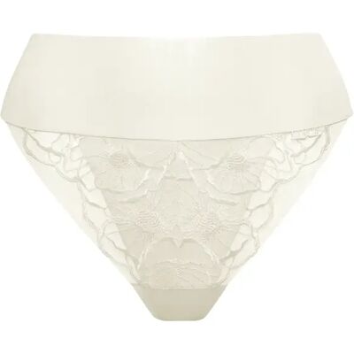 Hohe brasilianische Slip mit erhöhtem Beinausschnitt für Frauen Lisca Miracle Mariage Blanc 44 Femme Hohe brasilianische Slip mit erhöhtem Beinausschnitt für Frauen Lisca Miracle Mariage Blanc 44 Femme