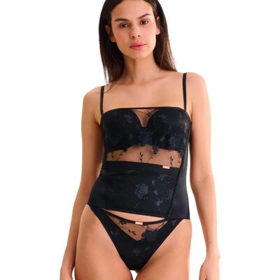 Formbügel-Ballon-Bustier für Frauen Lisca Passion Noir 90C Femme Formbügel-Ballon-Bustier für Frauen Lisca Passion Noir 90C Femme
