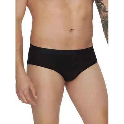 Slip Lisca Hermes (x2) Noir L Homme Slip Lisca Hermes (x2) Noir L Homme