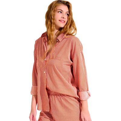 Damen Langarm Sommerbluse Lisca Lascari Rouge XL Femme Damen Langarm Sommerbluse Lisca Lascari Rouge XL Femme