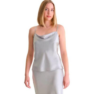 Damen-Top Lisca Blue Lagoon Argenté M Femme Damen-Top Lisca Blue Lagoon Argenté M Femme