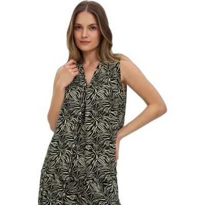 Damenhemd Moodo L-KO-4650 Noir S Femme Damenhemd Moodo L-KO-4650 Noir S Femme