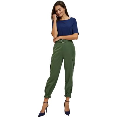 Damenhosen Moodo L-SP-4307 Vert M Femme Damenhosen Moodo L-SP-4307 Vert M Femme