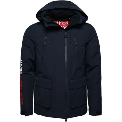 Kapuzenshirt Superdry Ultimate Windbreaker Blau M Homme Kapuzenshirt Superdry Ultimate Windbreaker Blau M Homme
