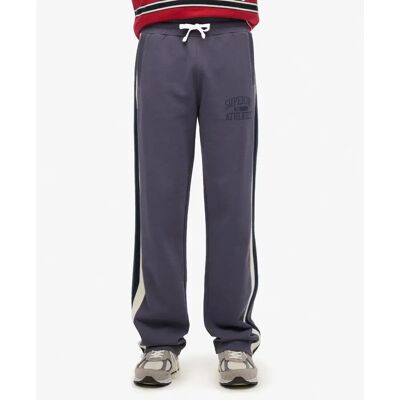 Gerade geschnittene Jogginghose Superdry Athletic Essentials Lila L Homme Gerade geschnittene Jogginghose Superdry Athletic Essentials Lila L Homme