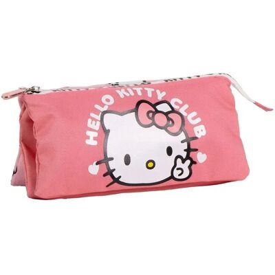 Federmäppchen Cerda Hello Kitty triple pencil Rose 22,5x2x1 cm Mixte Federmäppchen Cerda Hello Kitty triple pencil Rose 22,5x2x1 cm Mixte