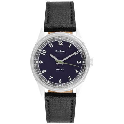 Uhr Kelton Héritage Blau 38 mm Mixte Uhr Kelton Héritage Blau 38 mm Mixte