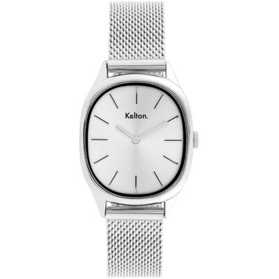 Uhr Kelton Colorama Silber 28/32 mm Mixte Uhr Kelton Colorama Silber 28/32 mm Mixte