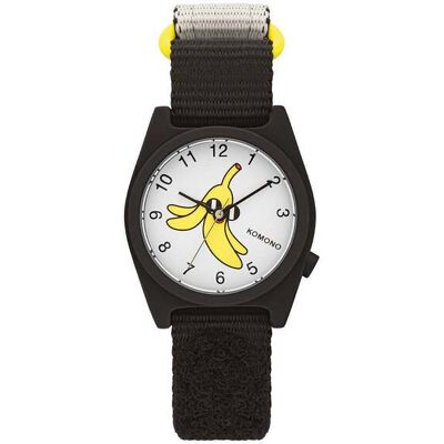 Kinderuhr Komono Rizzo Schwarz TU Mixte Kinderuhr Komono Rizzo Schwarz TU Mixte