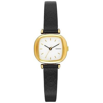 Damenuhr Komono Moneypenny Monogram Schwarz 22/24x7,6x10 mm Femme Damenuhr Komono Moneypenny Monogram Schwarz 22/24x7,6x10 mm Femme