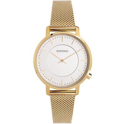 Damenuhr Komono Harlow Mesh Gold TU Femme Damenuhr Komono Harlow Mesh Gold TU Femme