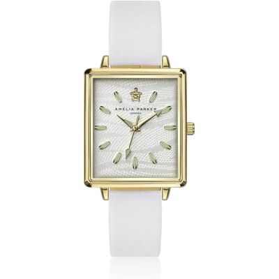 Damenuhr Amelia Parker Desert Blanc 14x12 mm Femme Damenuhr Amelia Parker Desert Blanc 14x12 mm Femme