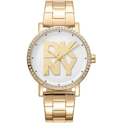 Damenuhr Dkny Soho Logo Jaune TU Femme Damenuhr Dkny Soho Logo Jaune TU Femme