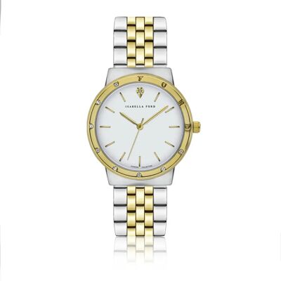 Damenuhr Isabella Ford Héloïse Doré 36x40 mm Femme Damenuhr Isabella Ford Héloïse Doré 36x40 mm Femme