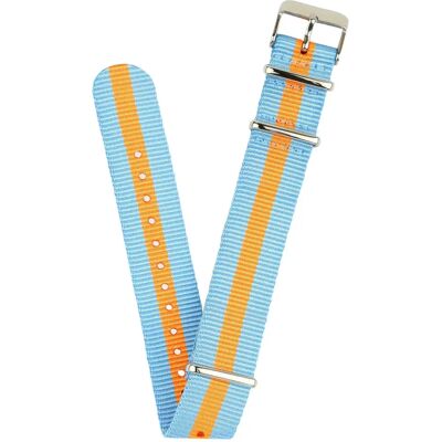 Uhrenarmband Kelton Nato RC 2 Bleu 20 mm Mixte Uhrenarmband Kelton Nato RC 2 Bleu 20 mm Mixte