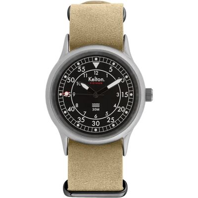 Uhr Kelton VTNM Nato Noir 37 mm Homme Uhr Kelton VTNM Nato Noir 37 mm Homme