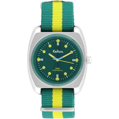 Uhr Kelton New RC2 Nato Vert 38 mm Homme Uhr Kelton New RC2 Nato Vert 38 mm Homme