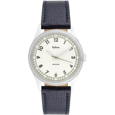 Uhr Kelton New Héritage Bleu 38 mm Mixte Uhr Kelton New Héritage Bleu 38 mm Mixte