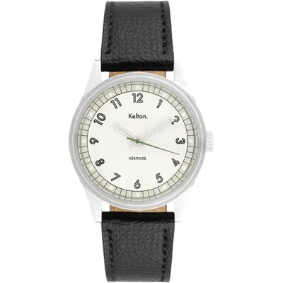 Uhr Kelton New Héritage Noir 38 mm Mixte Uhr Kelton New Héritage Noir 38 mm Mixte