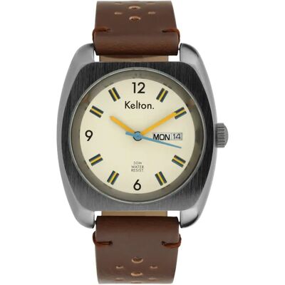 Uhr Kelton RC 22 Gris 44x38x13 mm Mixte Uhr Kelton RC 22 Gris 44x38x13 mm Mixte