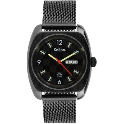 Uhr Kelton RC 22 Noir 39 mm Mixte Uhr Kelton RC 22 Noir 39 mm Mixte
