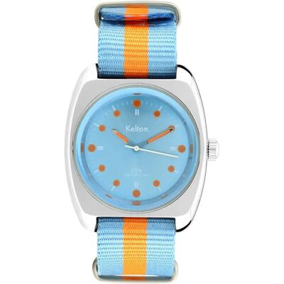 Uhr Kelton RC2 Nato Bleu 44x38x13 mm Mixte Uhr Kelton RC2 Nato Bleu 44x38x13 mm Mixte