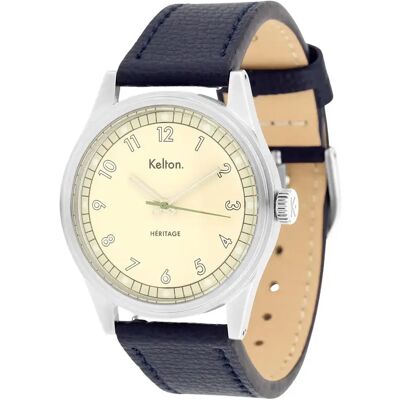 Uhr Kelton Héritage Beige 38 mm Mixte Uhr Kelton Héritage Beige 38 mm Mixte