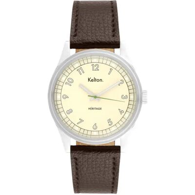 Uhr Kelton Héritage Beige 38 mm Mixte Uhr Kelton Héritage Beige 38 mm Mixte