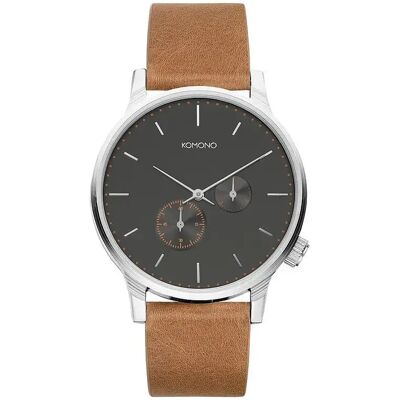 Uhr Komono Winston Double Subs Marron TU Mixte Uhr Komono Winston Double Subs Marron TU Mixte