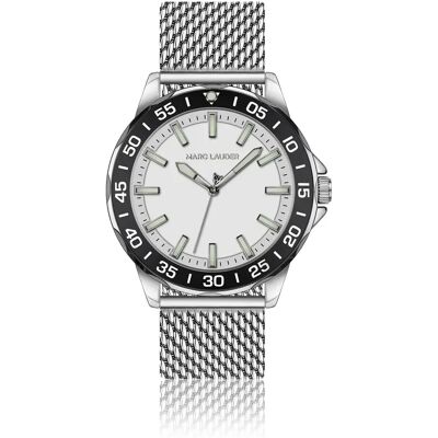 Uhr Marc Lauder München Argenté 45 mm Mixte Uhr Marc Lauder München Argenté 45 mm Mixte