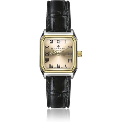 Damenuhr Philipp Blanc Delémont Gris 22x26 mm Femme Damenuhr Philipp Blanc Delémont Gris 22x26 mm Femme